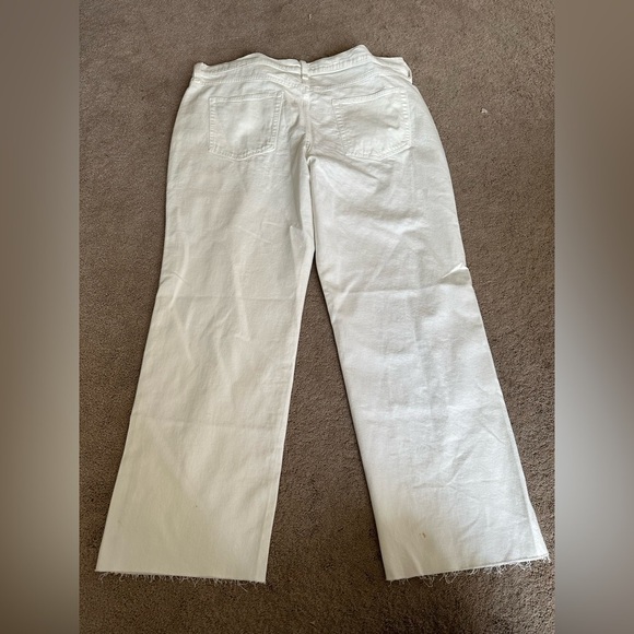 Women’s Gap 90s loose mid rise white jeans 20 - Picture 4 of 6